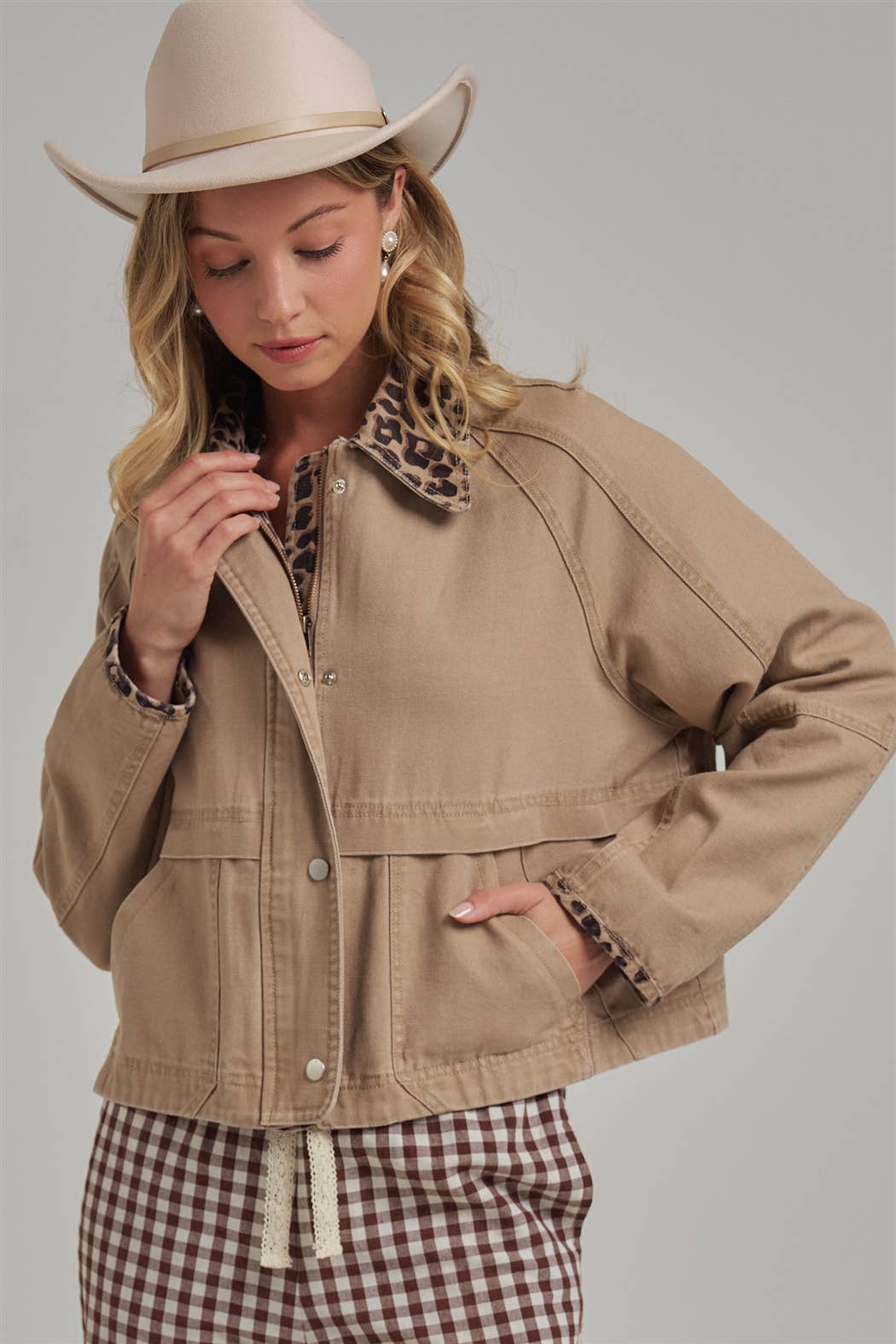OXFORD CANVAS TWILL FALL BARN JACKET