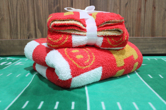 Large Kansas City smile blanket