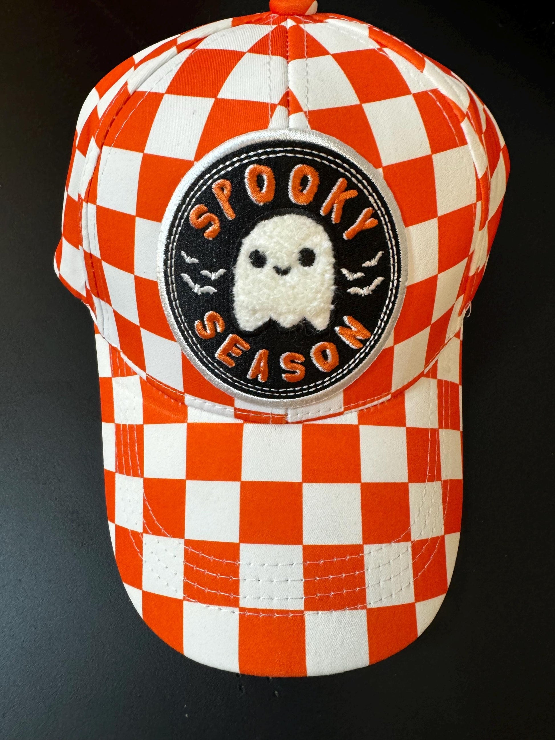 Halloween Patch Hat, Halloween Hat, Spooky Season Hat