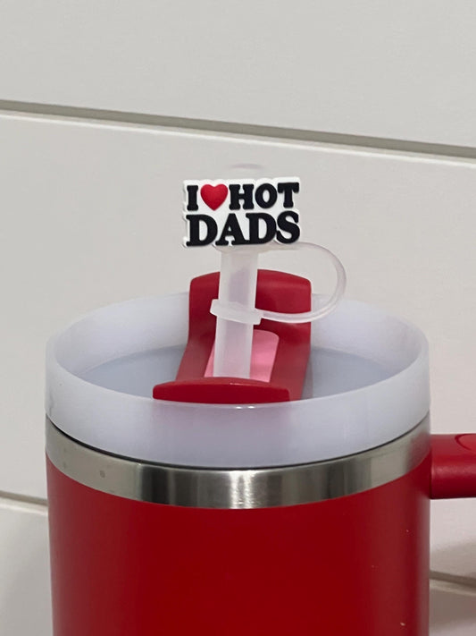 Hot dads straw topper (10mm)