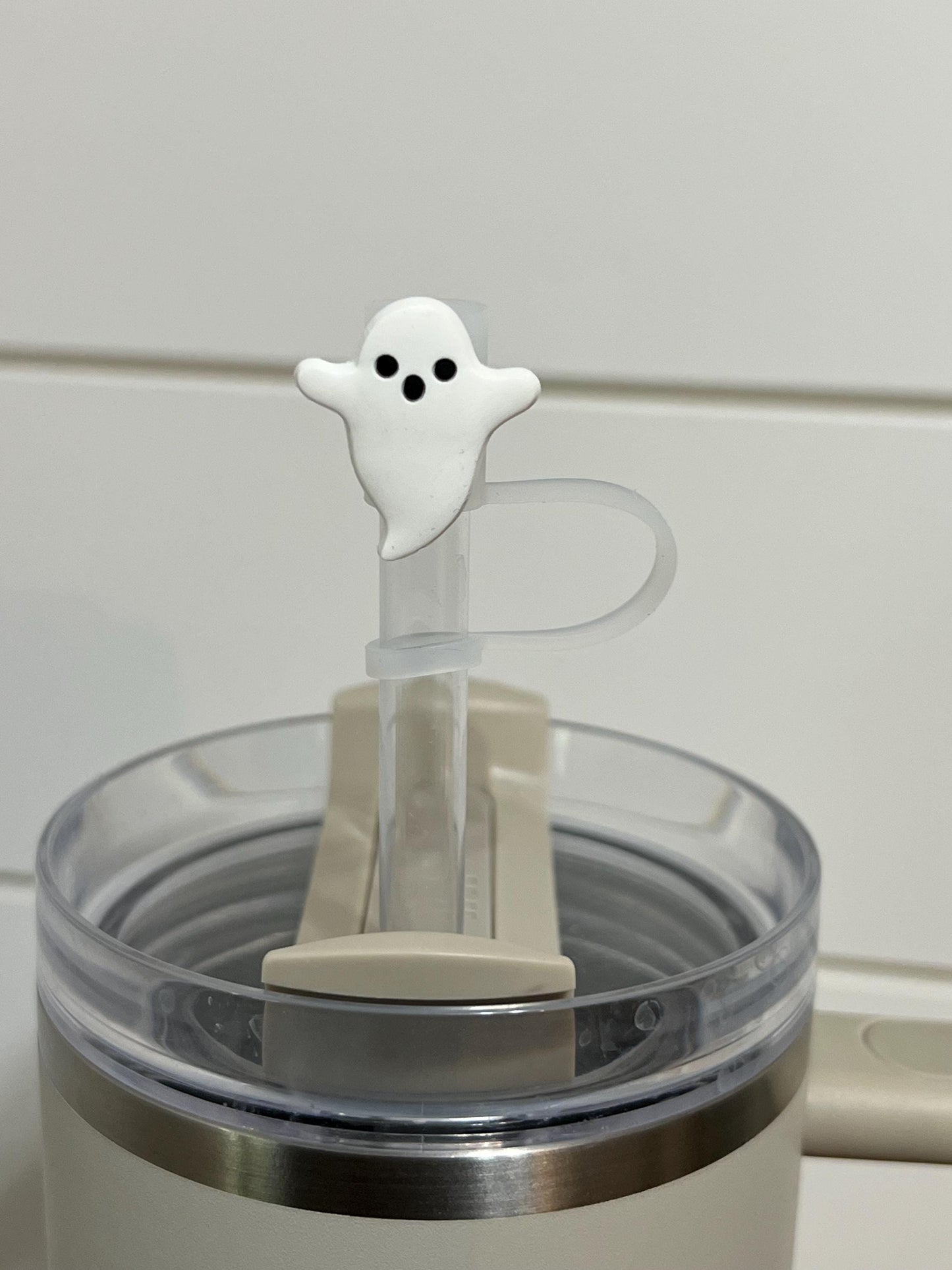 Ghost straw topper (10mm)