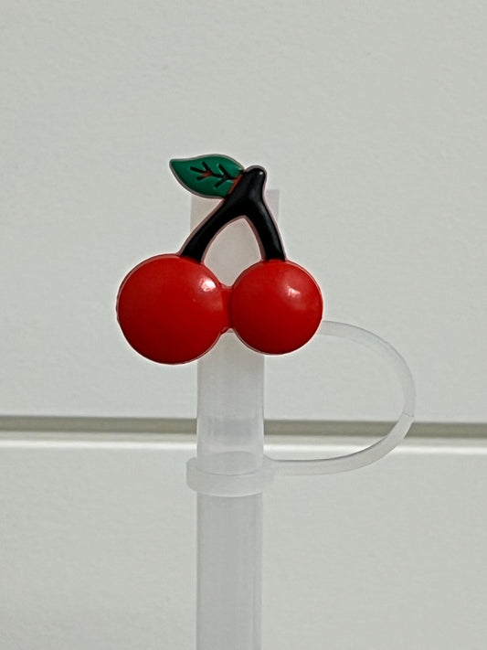 Very cherry straw topper (10mm)