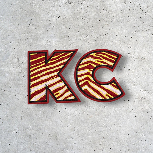 Kansas City Patch, KC Patch, Hat Patch, Jacket Patch, Iron On Patch