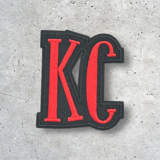 Kansas City Patch, KC Patch, Hat Patch, Jacket Patch, Iron On Patch
