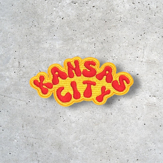 Kansas City Patch, KC Patch, Hat Patch, Jacket Patch, Iron On Patch